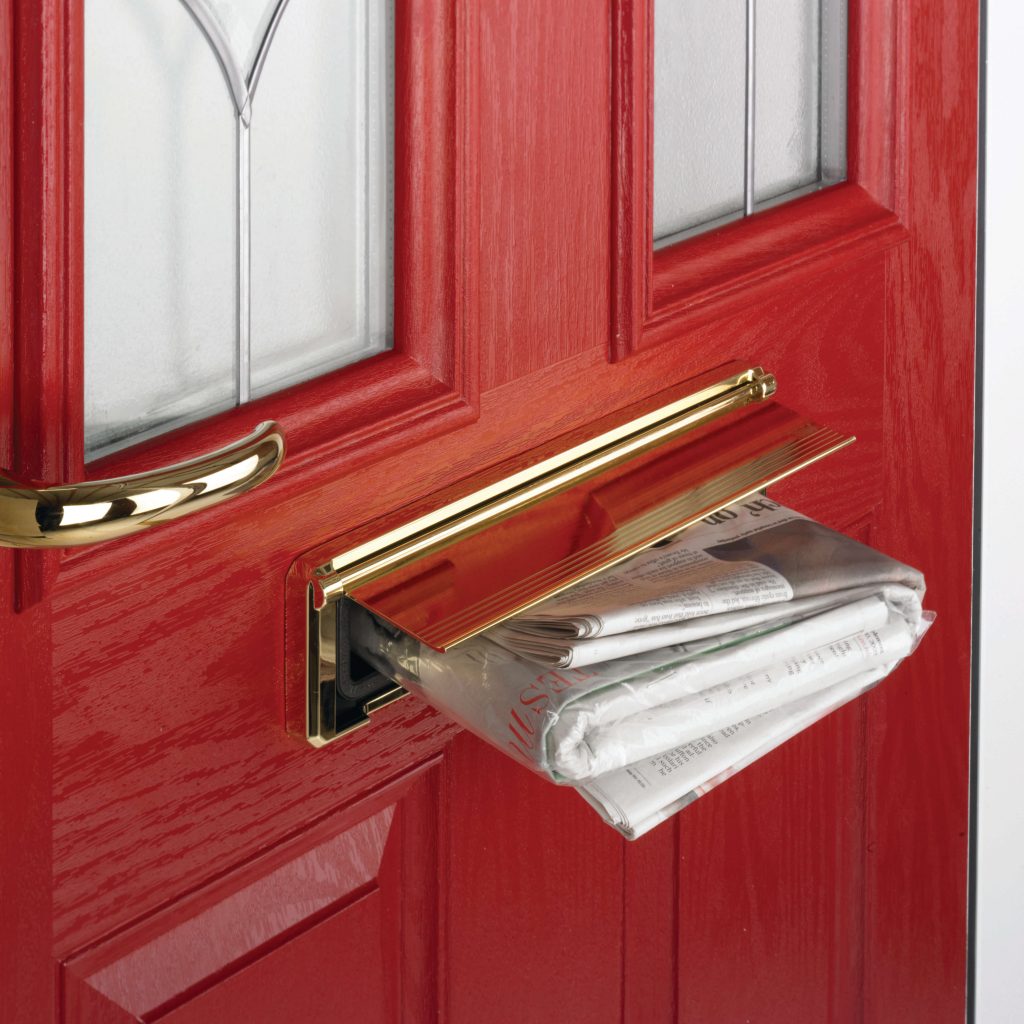 Red Composite Door