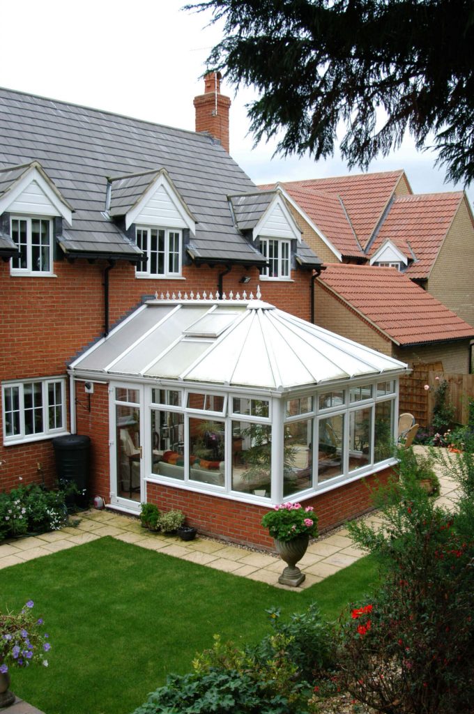White uPVC Conservatory