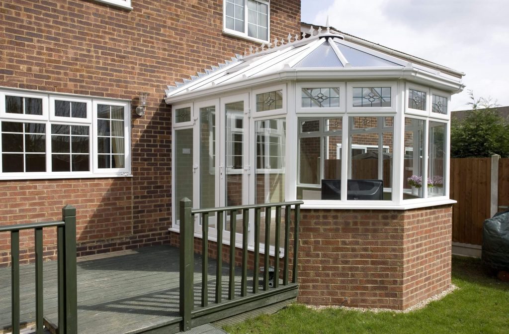 White uPVC Conservatory