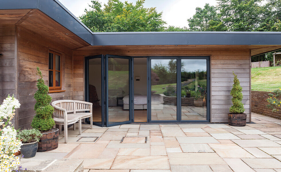 Large Aluminium Bifold Doors