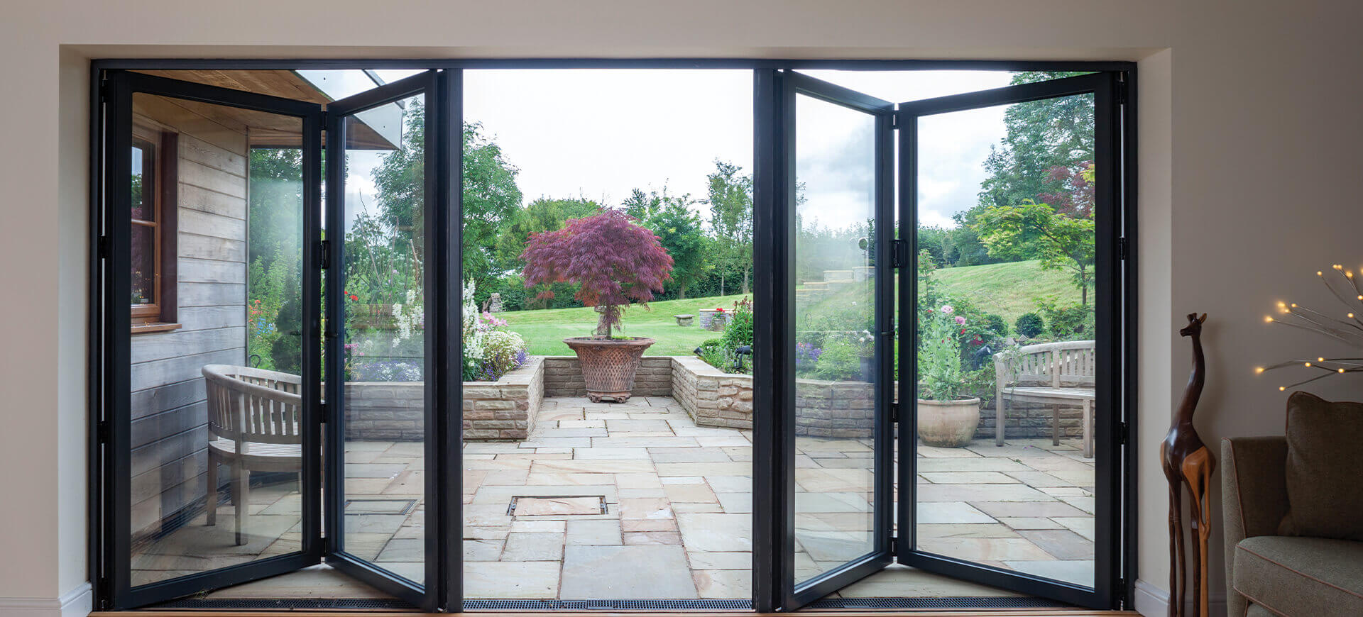 Large Aluminium Bifold Doors