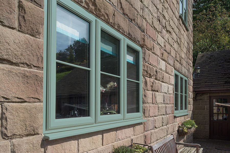 Chartwell Green Casement Window