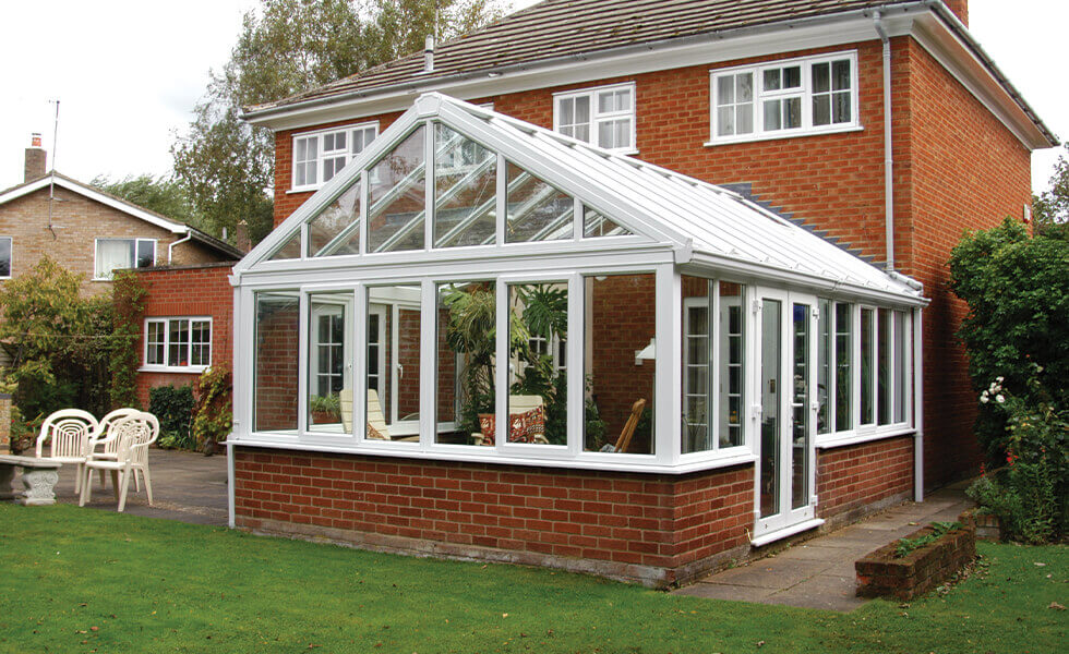 White uPVC Conservatory