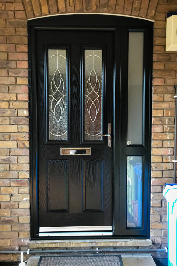 Black Composite Door