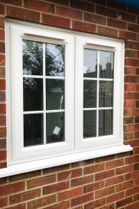 White uPVC Casement Window