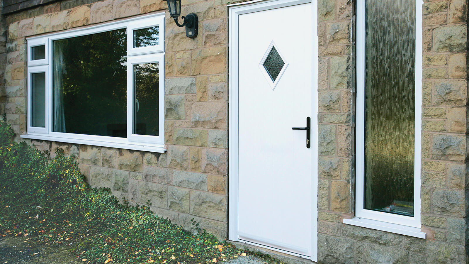 White Back Door - Door Stop