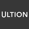 A black background with the word Ultion in white.